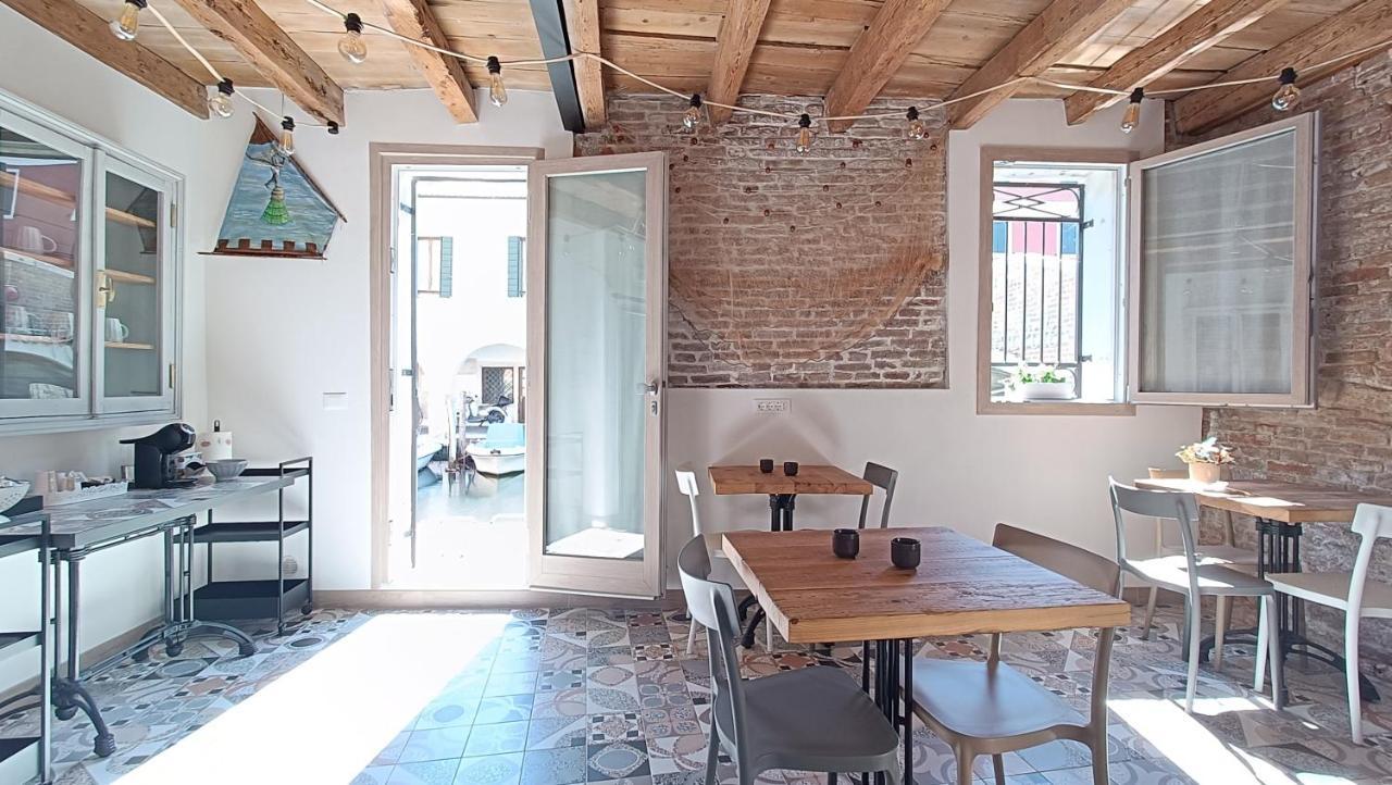 Casa Cuccagna Chioggia - Vista Canal Vena المظهر الخارجي الصورة
