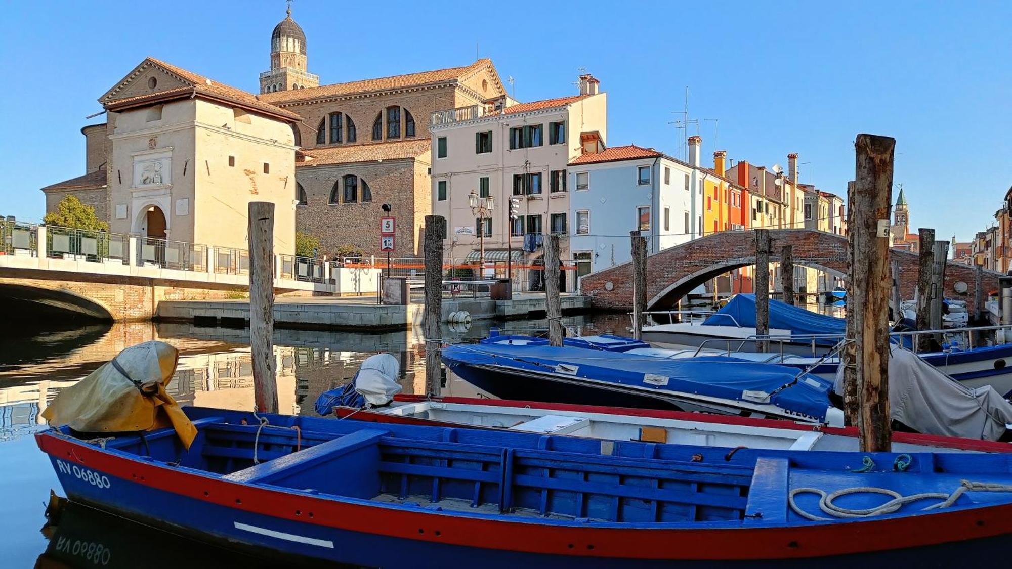Casa Cuccagna Chioggia - Vista Canal Vena المظهر الخارجي الصورة