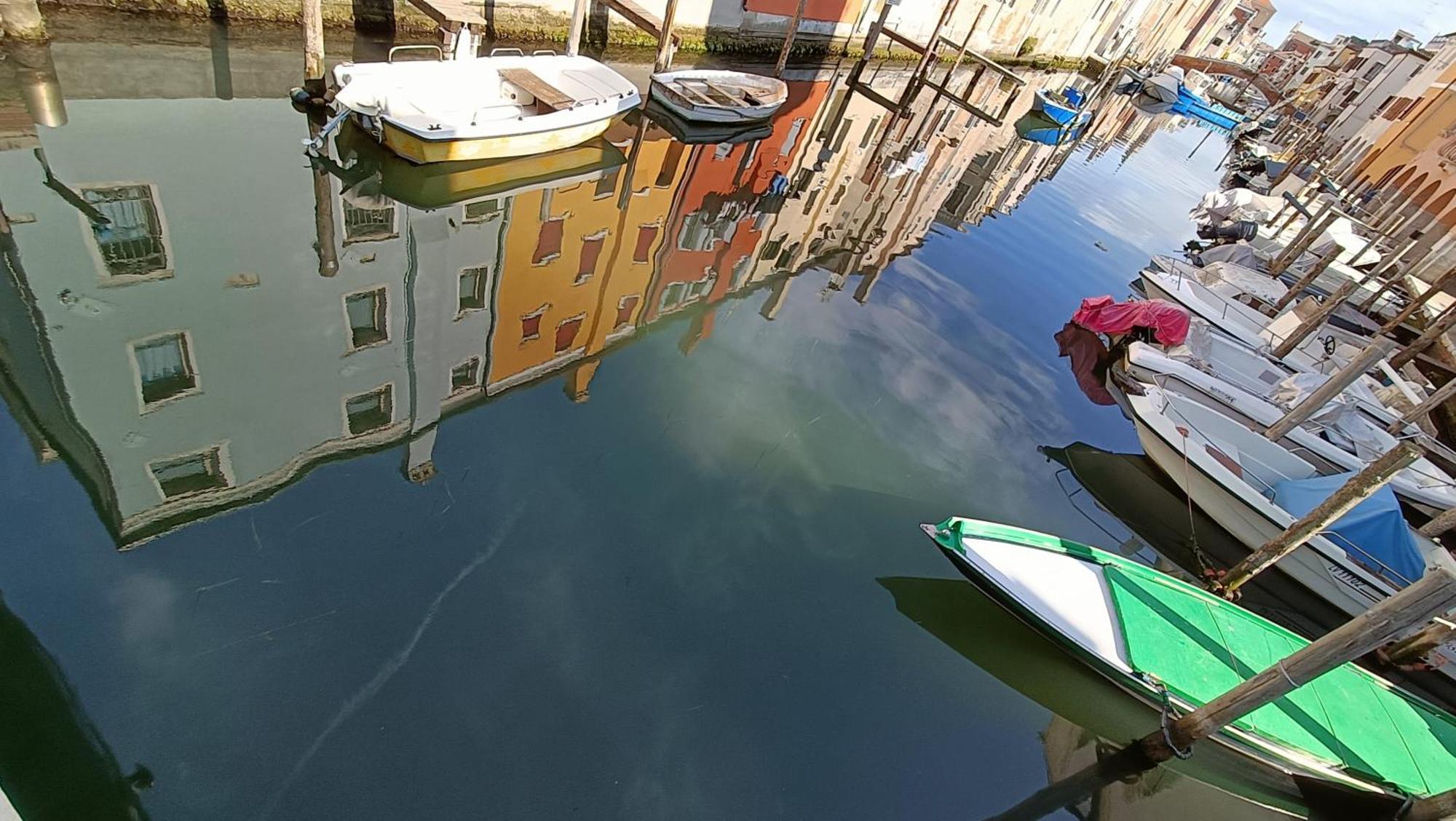 Casa Cuccagna Chioggia - Vista Canal Vena المظهر الخارجي الصورة