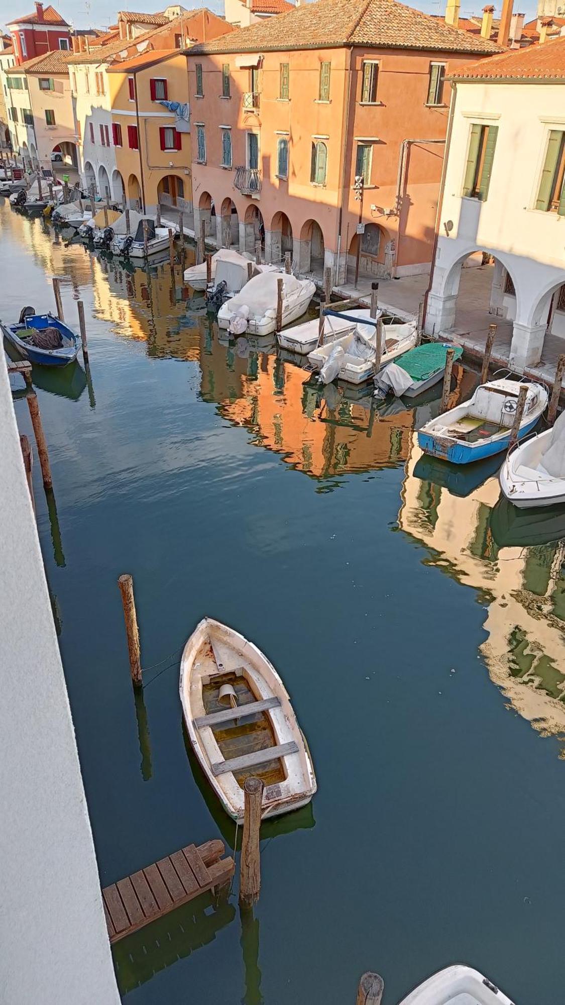 Casa Cuccagna Chioggia - Vista Canal Vena المظهر الخارجي الصورة